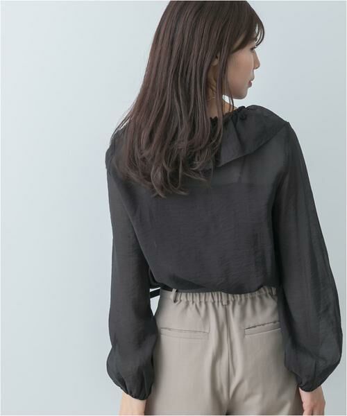 URBAN RESEARCH ROSSO / アーバンリサーチ ロッソ シャツ・ブラウス | F by ROSSO　フリルカラーシアーブラウス | 詳細14