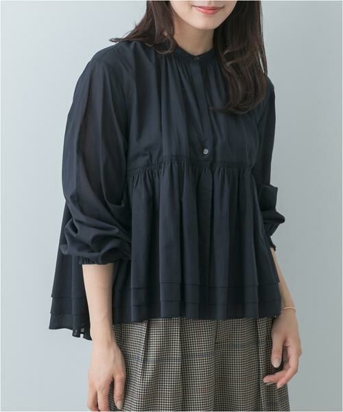 URBAN RESEARCH ROSSO / アーバンリサーチ ロッソ Tシャツ | F by ROSSO　コットンボイルティアードブラウス | 詳細2