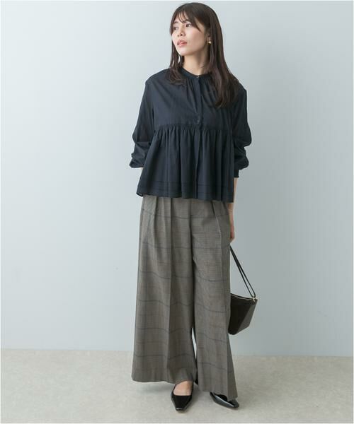 URBAN RESEARCH ROSSO / アーバンリサーチ ロッソ Tシャツ | F by ROSSO　コットンボイルティアードブラウス | 詳細6