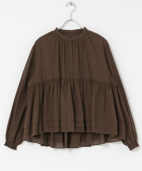 URBAN RESEARCH ROSSO / アーバンリサーチ ロッソ Tシャツ | F by ROSSO　コットンボイルティアードブラウス | 詳細23
