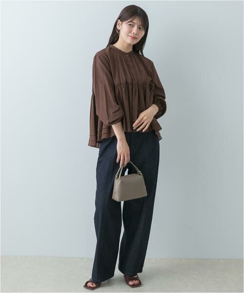 URBAN RESEARCH ROSSO / アーバンリサーチ ロッソ Tシャツ | F by ROSSO　コットンボイルティアードブラウス | 詳細16