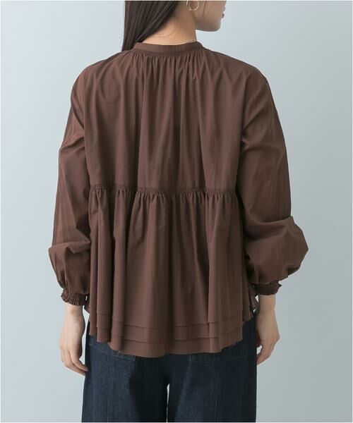 URBAN RESEARCH ROSSO / アーバンリサーチ ロッソ Tシャツ | F by ROSSO　コットンボイルティアードブラウス | 詳細20
