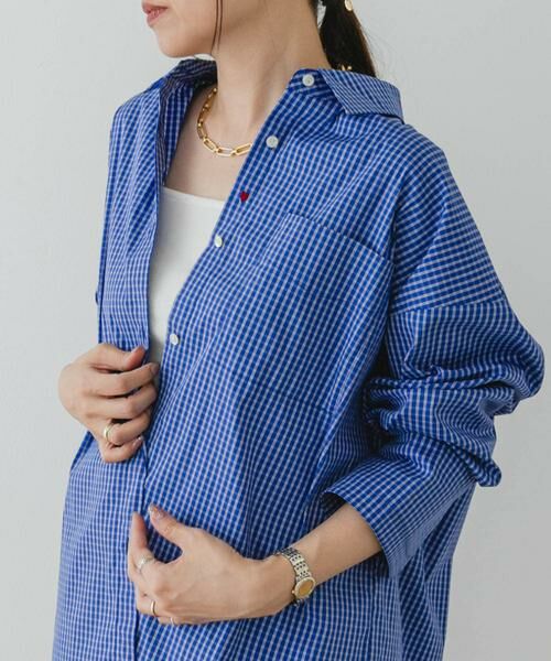 URBAN RESEARCH ROSSO / アーバンリサーチ ロッソ シャツ・ブラウス | F by ROSSO　イージーケアオーバーシャツ | 詳細1