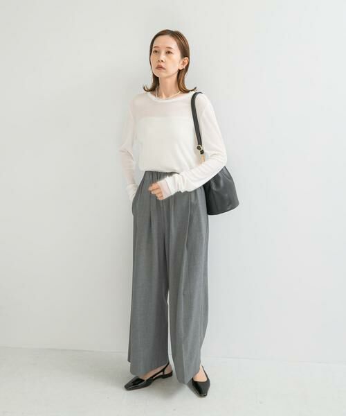 URBAN RESEARCH ROSSO / アーバンリサーチ ロッソ その他パンツ | ウォッシャブルイージータックパンツ | 詳細12