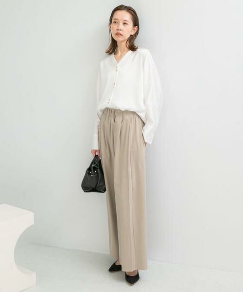 URBAN RESEARCH ROSSO / アーバンリサーチ ロッソ その他パンツ | ウォッシャブルイージータックパンツ | 詳細15