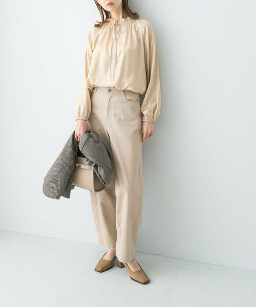 URBAN RESEARCH ROSSO / アーバンリサーチ ロッソ その他パンツ | ツイルバレルパンツ | 詳細11