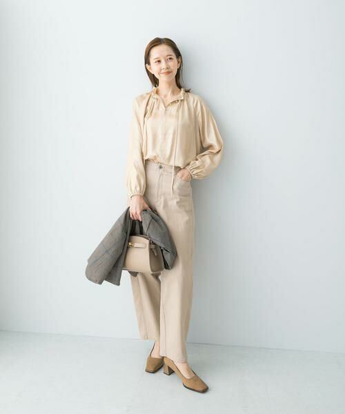 URBAN RESEARCH ROSSO / アーバンリサーチ ロッソ その他パンツ | ツイルバレルパンツ | 詳細12