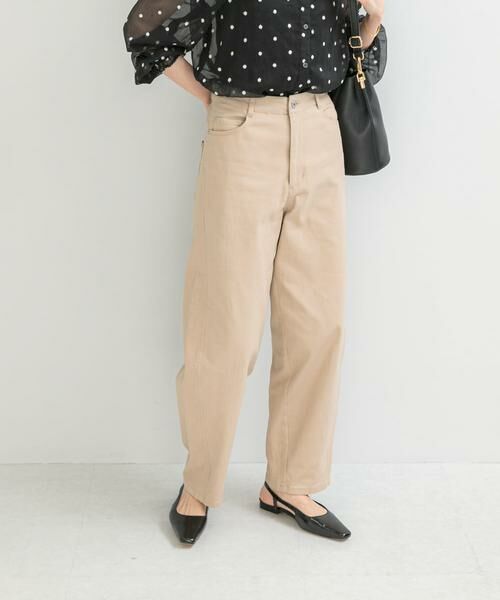 URBAN RESEARCH ROSSO/アーバンリサーチ ロッソ ツイルバレルパンツ ベージュ系その他 36 URBAN RESEARCH ROSSO/アーバンリサーチ ロッソ ツイルバレルパンツ ベージュ系その他 36