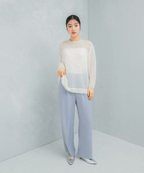 URBAN RESEARCH ROSSO / アーバンリサーチ ロッソ その他パンツ | ストレッチジョーゼットイージーパンツ | 詳細2