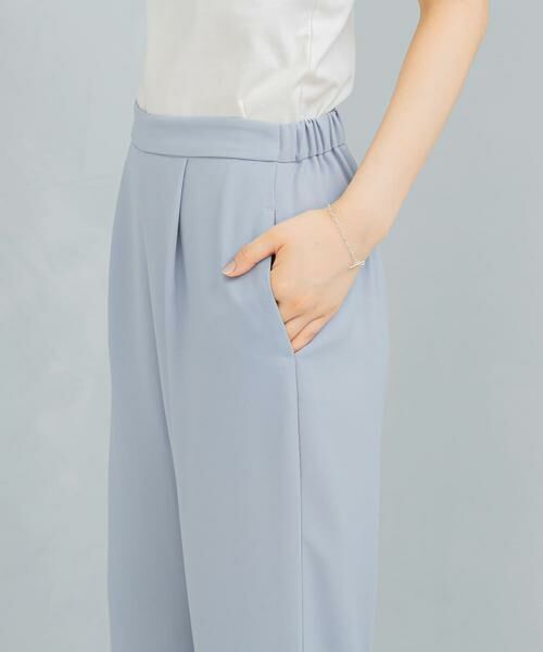 URBAN RESEARCH ROSSO / アーバンリサーチ ロッソ その他パンツ | ストレッチジョーゼットイージーパンツ | 詳細7