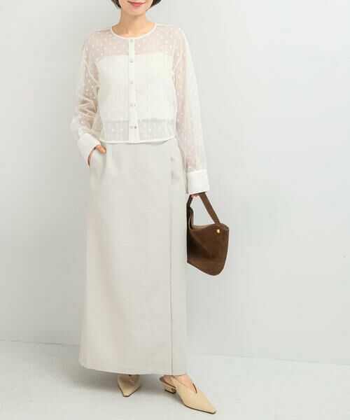 URBAN RESEARCH ROSSO / アーバンリサーチ ロッソ スカート | UVカットストレートタックスカート | 詳細16