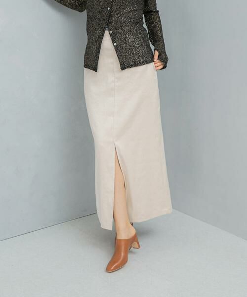 URBAN RESEARCH ROSSO / アーバンリサーチ ロッソ スカート | ピーチタッチストレートスカート | 詳細6