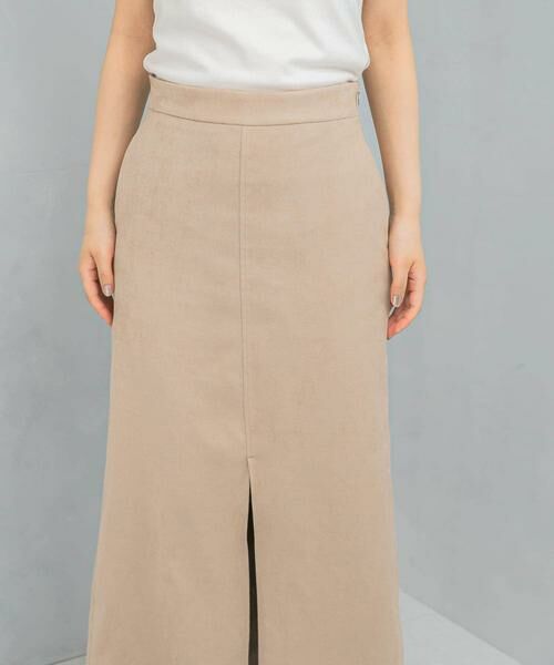 URBAN RESEARCH ROSSO / アーバンリサーチ ロッソ スカート | ピーチタッチストレートスカート | 詳細17