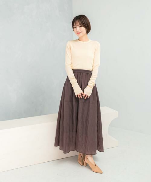 URBAN RESEARCH ROSSO / アーバンリサーチ ロッソ スカート | ブライトギャザースカート | 詳細2