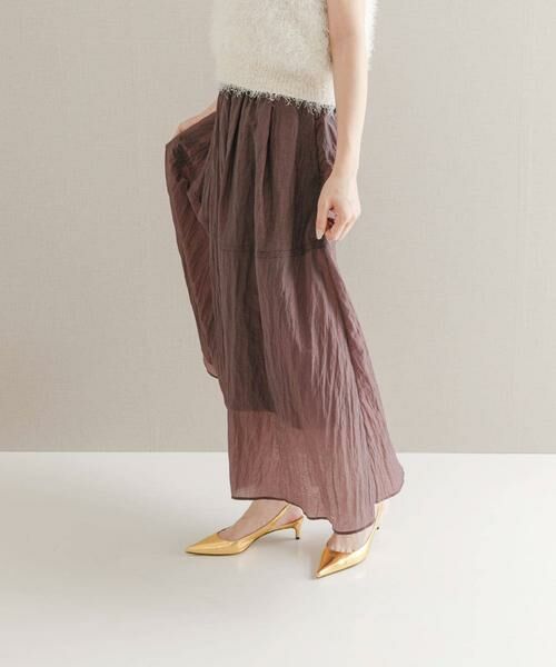 URBAN RESEARCH ROSSO / アーバンリサーチ ロッソ スカート | ブライトギャザースカート | 詳細3