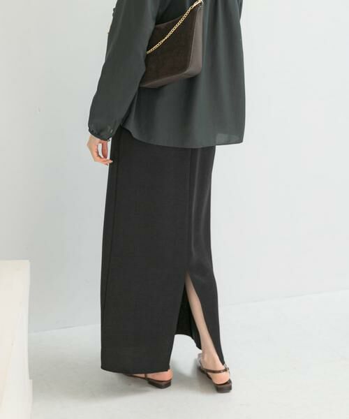 URBAN RESEARCH ROSSO / アーバンリサーチ ロッソ スカート | ビンテージダブルサテンストレートスカート | 詳細12