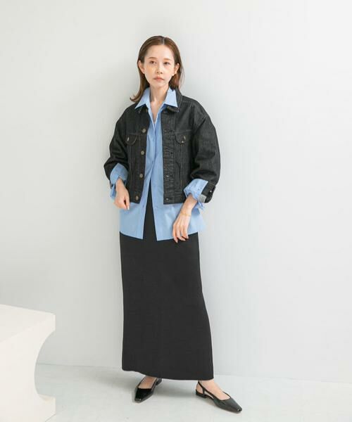 URBAN RESEARCH ROSSO / アーバンリサーチ ロッソ スカート | ビンテージダブルサテンストレートスカート | 詳細14