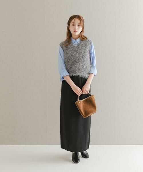 URBAN RESEARCH ROSSO / アーバンリサーチ ロッソ スカート | ビンテージダブルサテンストレートスカート | 詳細17