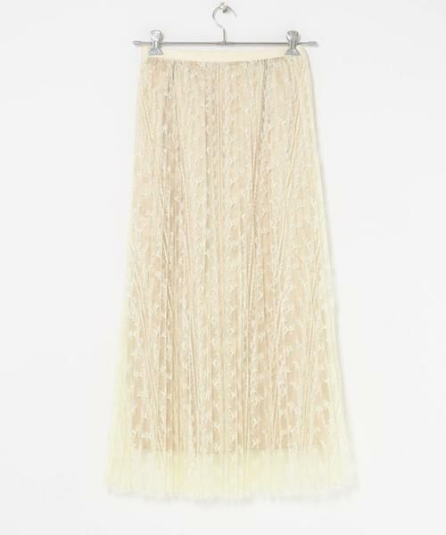 URBAN RESEARCH ROSSO / アーバンリサーチ ロッソ スカート | 2WAYレイヤードレーススカート | 詳細18