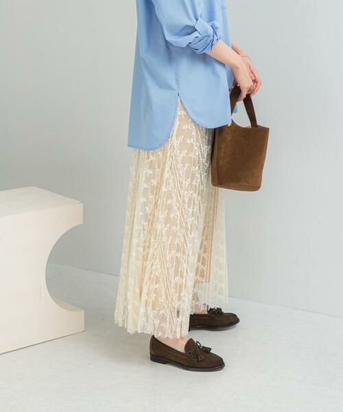 URBAN RESEARCH ROSSO / アーバンリサーチ ロッソ スカート | 2WAYレイヤードレーススカート | 詳細2