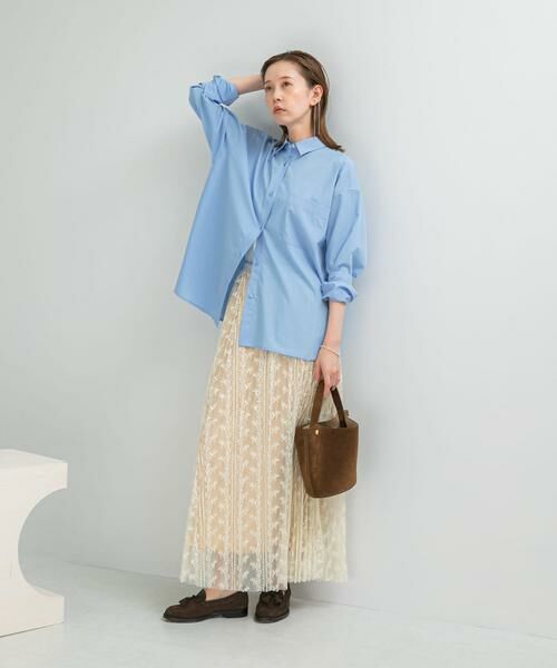 URBAN RESEARCH ROSSO / アーバンリサーチ ロッソ スカート | 2WAYレイヤードレーススカート | 詳細3