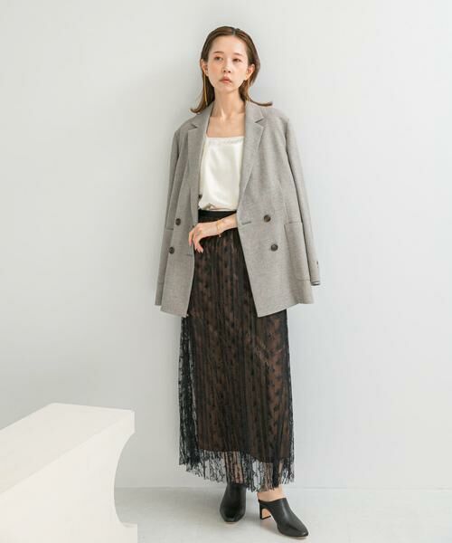URBAN RESEARCH ROSSO / アーバンリサーチ ロッソ スカート | 2WAYレイヤードレーススカート | 詳細22