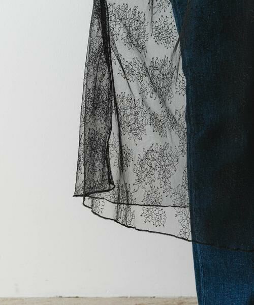 URBAN RESEARCH ROSSO / アーバンリサーチ ロッソ スカート | F by ROSSO　チュールレースレイヤードスカート | 詳細10