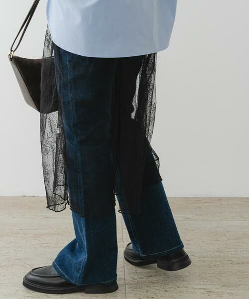 URBAN RESEARCH ROSSO / アーバンリサーチ ロッソ スカート | F by ROSSO　チュールレースレイヤードスカート | 詳細13