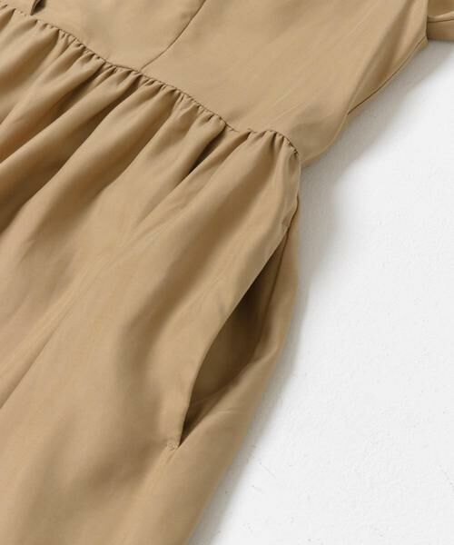 URBAN RESEARCH ROSSO / アーバンリサーチ ロッソ ワンピース | キュプラ混フィブリルギャザーワンピース | 詳細20