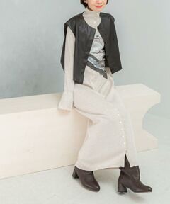 URBAN RESEARCH ROSSO / アーバンリサーチ ロッソ ワンピース | スパークリングロングニットワンピース