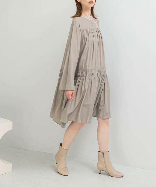 URBAN RESEARCH ROSSO / アーバンリサーチ ロッソ ワンピース | シャドーチェックミニワンピース | 詳細10