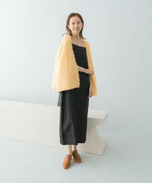 URBAN RESEARCH ROSSO / アーバンリサーチ ロッソ ワンピース | シアー×ラインストーンレイヤードワンピース | 詳細2