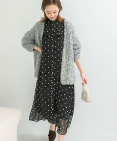 URBAN RESEARCH ROSSO / アーバンリサーチ ロッソ ワンピース | 『WEB限定』フラワー刺繍フリルネックワンピース