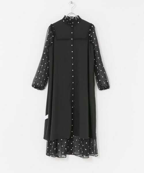 URBAN RESEARCH ROSSO / アーバンリサーチ ロッソ ワンピース | 『WEB限定』フラワー刺繍フリルネックワンピース | 詳細17