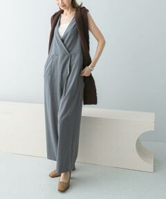 URBAN RESEARCH ROSSO / アーバンリサーチ ロッソ サロペット・オールインワン | イージーケアVネックオールインワン