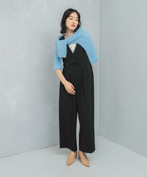 URBAN RESEARCH ROSSO / アーバンリサーチ ロッソ サロペット・オールインワン | イージーケアVネックオールインワン | 詳細4