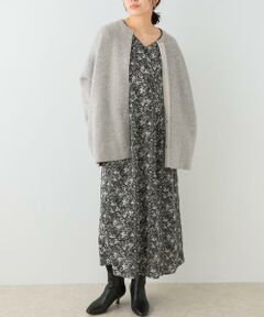 URBAN RESEARCH ROSSO / アーバンリサーチ ロッソ ワンピース | F by ROSSO　フラワープリントパフスリーブワンピース