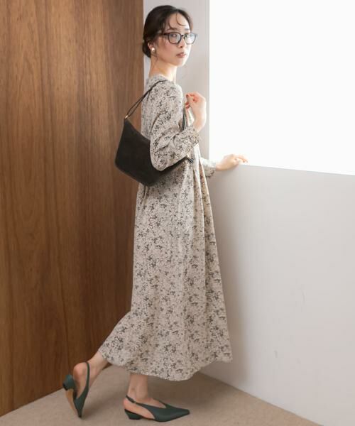 URBAN RESEARCH ROSSO / アーバンリサーチ ロッソ ワンピース | F by ROSSO　フラワープリントパフスリーブワンピース | 詳細5