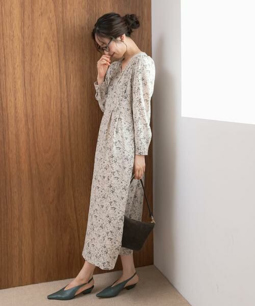 URBAN RESEARCH ROSSO / アーバンリサーチ ロッソ ワンピース | F by ROSSO　フラワープリントパフスリーブワンピース | 詳細7