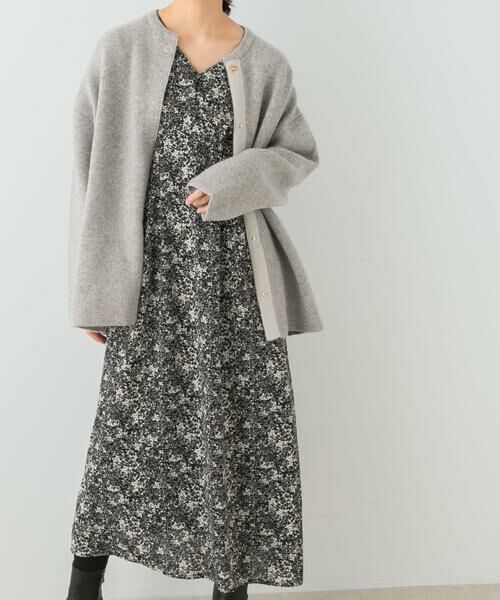 URBAN RESEARCH ROSSO / アーバンリサーチ ロッソ ワンピース | F by ROSSO　フラワープリントパフスリーブワンピース | 詳細11