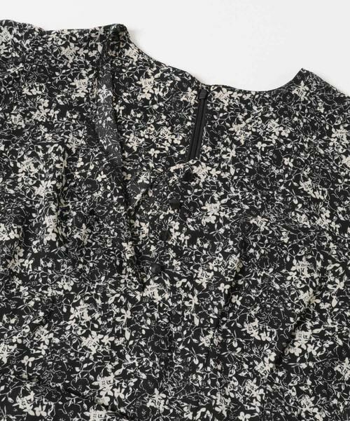 URBAN RESEARCH ROSSO / アーバンリサーチ ロッソ ワンピース | F by ROSSO　フラワープリントパフスリーブワンピース | 詳細24