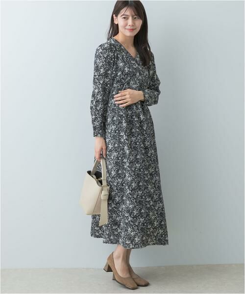 URBAN RESEARCH ROSSO / アーバンリサーチ ロッソ ワンピース | F by ROSSO　フラワープリントパフスリーブワンピース | 詳細16