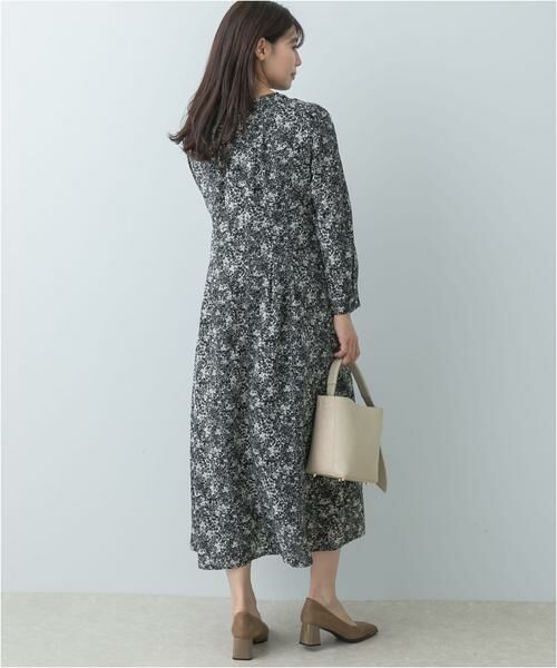 URBAN RESEARCH ROSSO / アーバンリサーチ ロッソ ワンピース | F by ROSSO　フラワープリントパフスリーブワンピース | 詳細17
