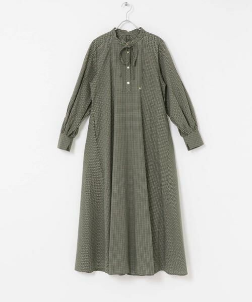 URBAN RESEARCH ROSSO / アーバンリサーチ ロッソ ワンピース | F by ROSSO　チェックリボンシャツワンピース | 詳細14