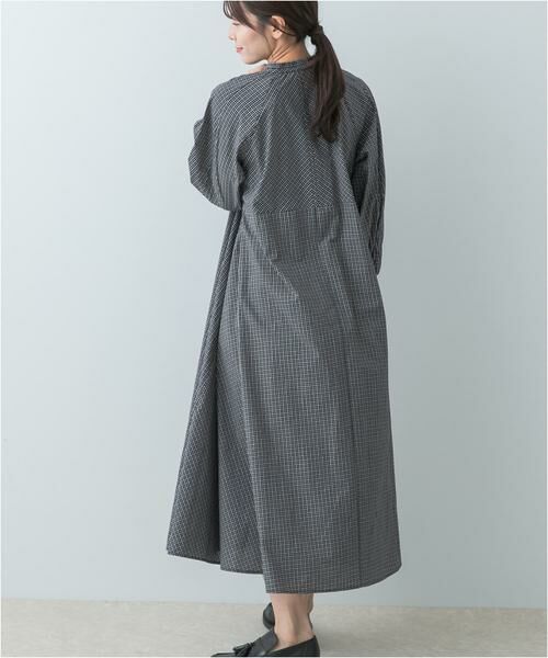 URBAN RESEARCH ROSSO / アーバンリサーチ ロッソ ワンピース | F by ROSSO　チェックリボンシャツワンピース | 詳細20