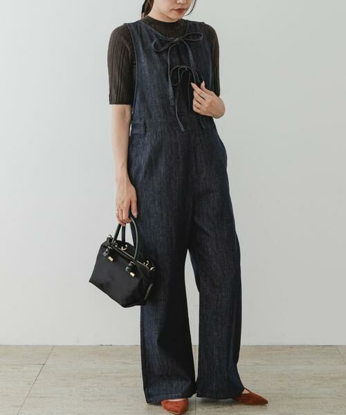 URBAN RESEARCH ROSSO / アーバンリサーチ ロッソ サロペット・オールインワン | F by ROSSO　デニムリボンオールインワン | 詳細12