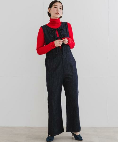 URBAN RESEARCH ROSSO / アーバンリサーチ ロッソ サロペット・オールインワン | F by ROSSO　デニムリボンオールインワン | 詳細2