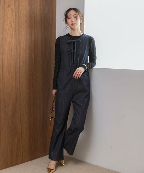 URBAN RESEARCH ROSSO / アーバンリサーチ ロッソ サロペット・オールインワン | F by ROSSO　デニムリボンオールインワン | 詳細3