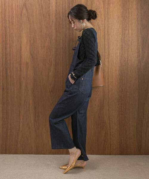 URBAN RESEARCH ROSSO / アーバンリサーチ ロッソ サロペット・オールインワン | F by ROSSO　デニムリボンオールインワン | 詳細5