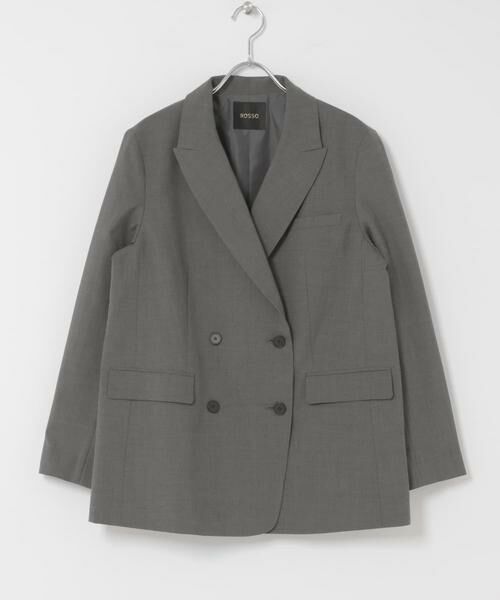 URBAN RESEARCH ROSSO / アーバンリサーチ ロッソ その他アウター | ウール混防シワテーラードジャケット | 詳細10